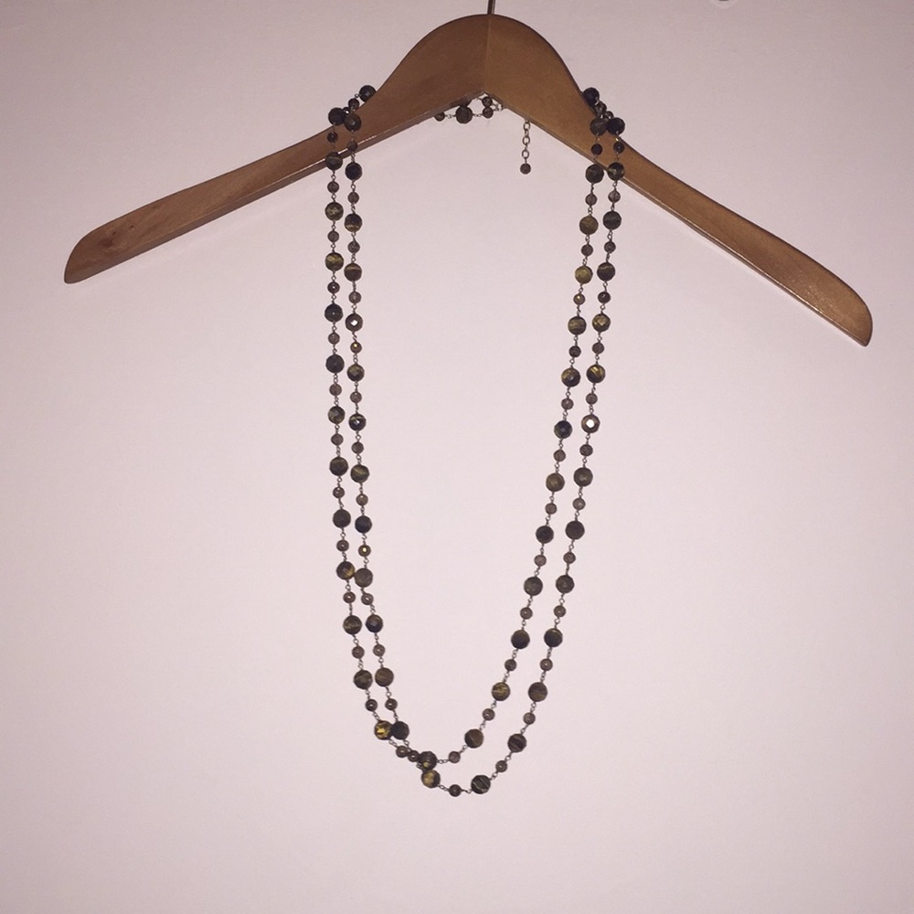 Double strand necklace